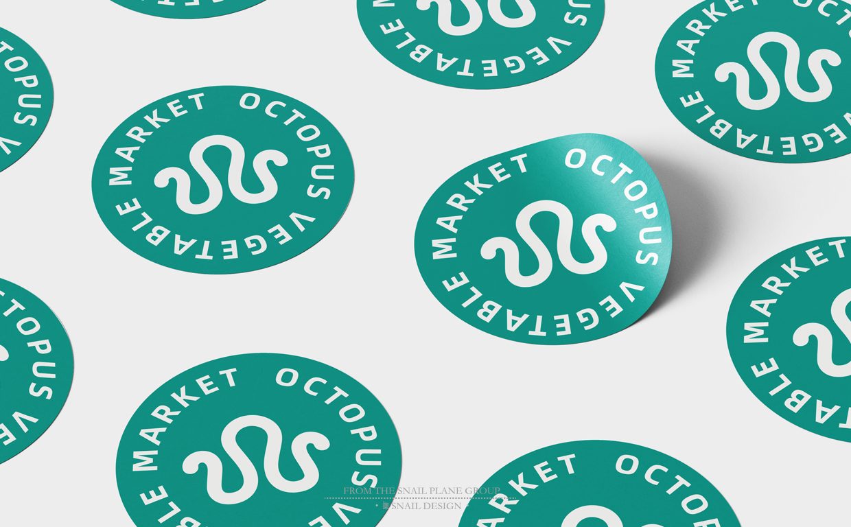 Octopus Market — identity and wayfinding for a fresh food market